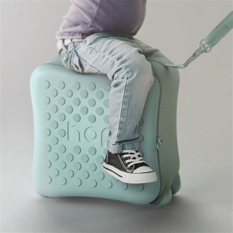 Hop The Step Stool Suitcase Gives Little Children Extra Help To Gain