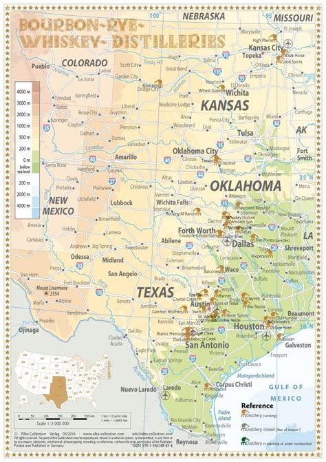 Whiskey Distilleries Texas Oklahoma And Kansas Tasting