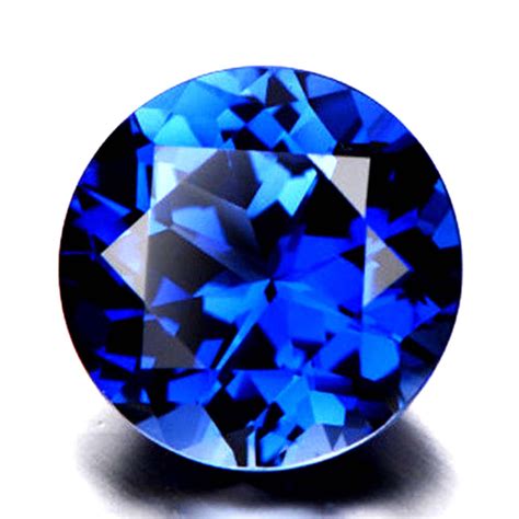 Natural Blue Sapphire Certified Round Shape 4 To 5 Ct Gemstone Etsy