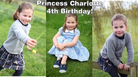 Adorable Princess Charlotte Official 4th Birthday Photos Taken By