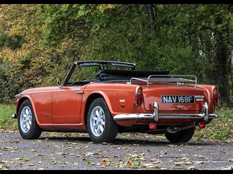 Ref 115 1968 Triumph Tr250 Classic And Sports Car Auctioneers