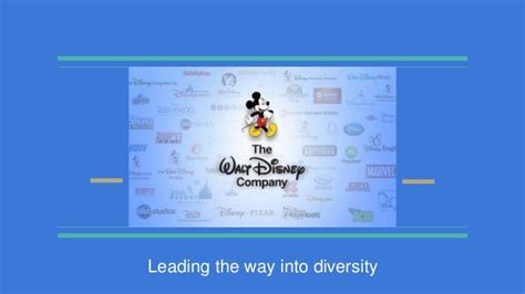 Disney Leading The Way Into Diversity