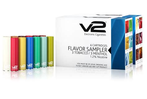 V2 Cigs Flavor Cartridge Samples E Cig Brands