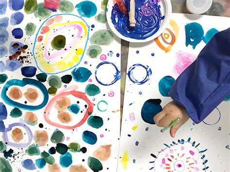 Make These Amazing Yayoi Kusama Inspired Dot Paintings For Kids