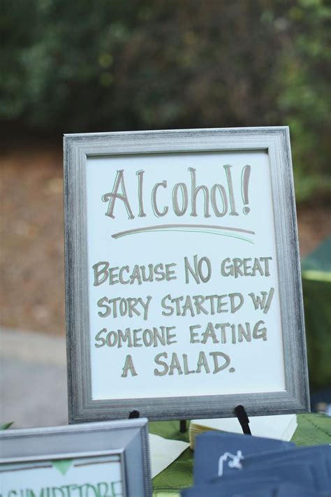 15 Funny Wedding Signs That Will Make Your Guests Lol Weddingwire