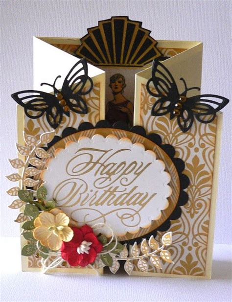 Adriana Bolzon Ab Inspirations Happy Birthday Ritz Style Card
