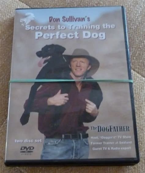 Don Sullivans Secrets To Training The Perfect Dog Dvd 2 Disc Set