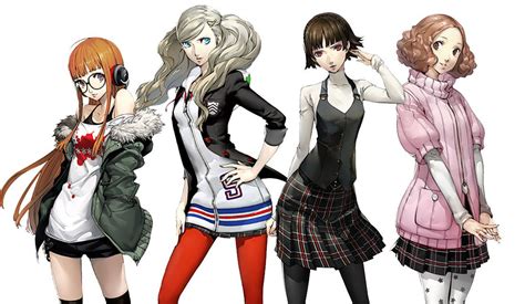 Gallery Of Official Artwork And Character Pictures From Persona 5