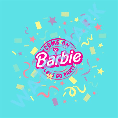 Barbie Digital Download Wallpapers Doll Barbie Come On Barbie Lets Go Party Pink Doll