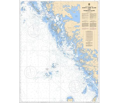 Canadian Hydrographic Service Marine Chart 2242 Georgian Bay