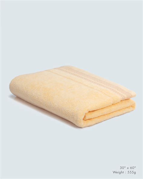 Bamboo Fiber Large Towel Oxwhite