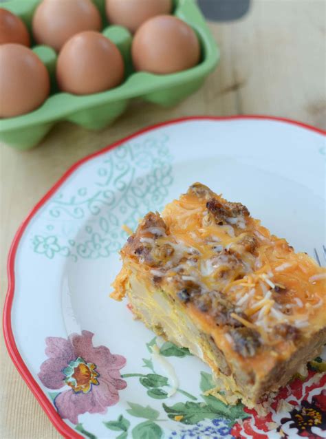 Slow Cooker Overnight Breakfast Casserole Mommy Hates Cooking