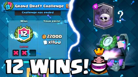 12 Wins Classic Draft Challenge Easy Clash Royale First Try 12 Wins