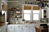 Rustic Kitchen Wall Shelves Pictures