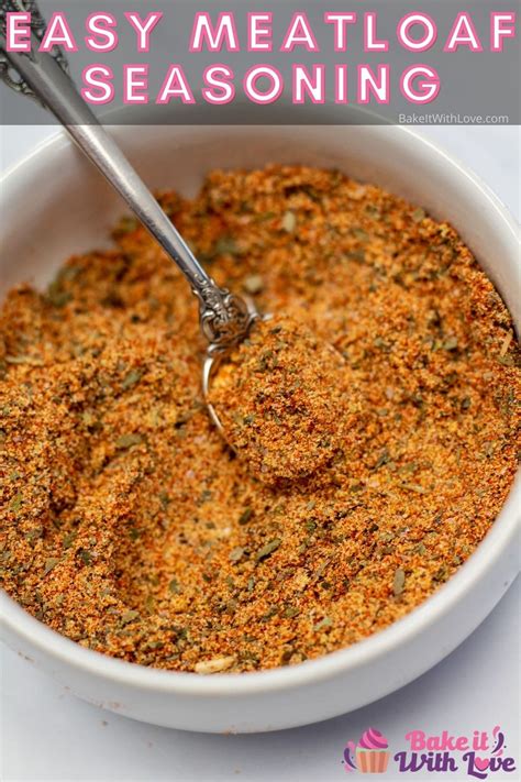 Best Meatloaf Seasoning Easy Flavorful Homemade Spice Blend