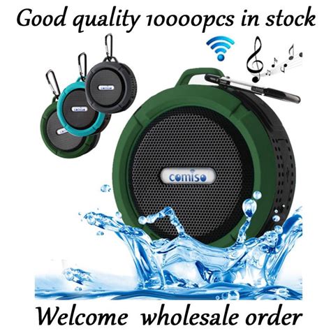 933us Portable Waterproof Outdoor Wireless Car Bluetooth Speaker C6