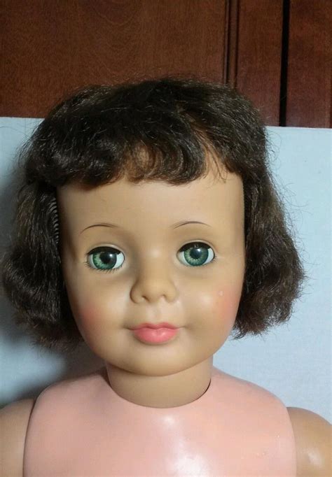 vintage 1960 s ideal patti playpal short hair curly bob patti playpal doll 1790112829