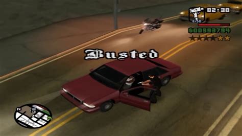 Gta Sa Busted 1 Youtube