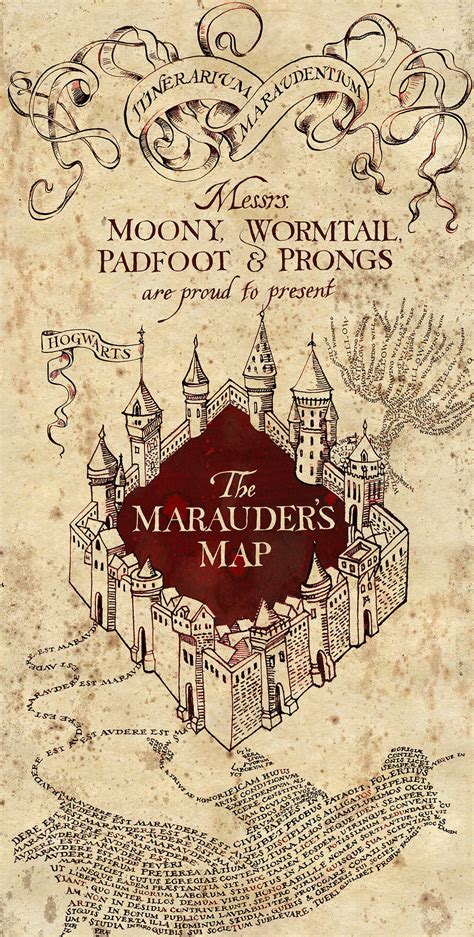 Marauders Map — Harry Potter Fan Zone