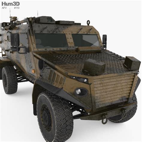 Force Protection Ocelot 3d Model Military On Hum3d