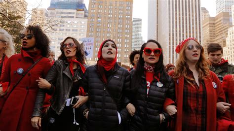 “a Day Without A Woman” Rally In New York The Atlantic
