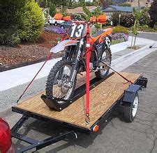 The best way to safely transport a motorcycle is to use a van. Heartland Honda: How to Strap Down a Motorcycle to a Trailer