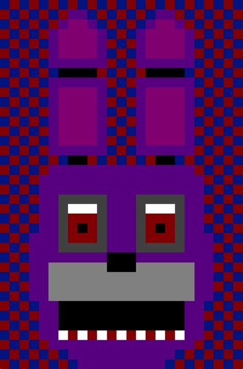 Bonnie Head Pixel Art By Dimensionalskull On Deviantart