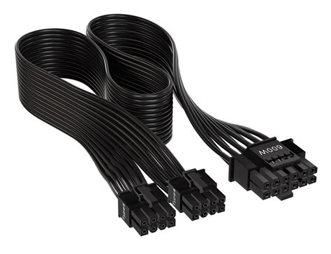 Corsair 600w Pcie 50 12vhpwr Type 4 Psu Power Cable