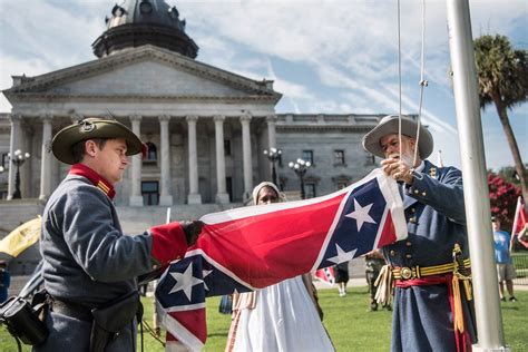 Csa navy jack, light polyester, silkscreened design. Confederate Flag Raised at South Carolina Statehouse in ...