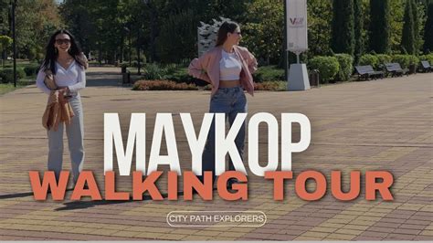 Maykop Walking Tour 🇷🇺 Adygea Republic Russia In 4k 60 Fps 2023 Youtube