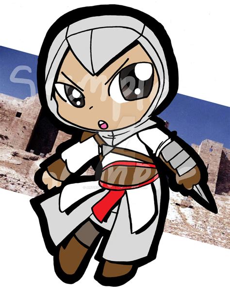 Ac Chibi Altair By Artiedrawings On Deviantart