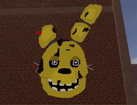 Roblox Springtrap Drawing By Colorfulrainbowrose On Deviantart