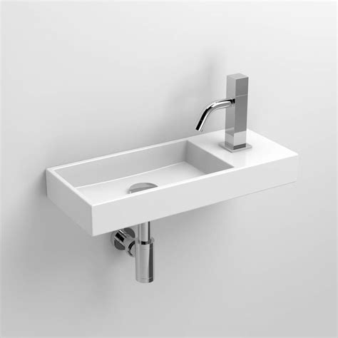 Before choosing the proper sort of wash basin, take into account the plumbing configuration, as this lightweight, on the other hand, is not a term that we could use to describe the lavabi wash basins. Mini Wash Me hand basin 45 cm, right - Clou store_
