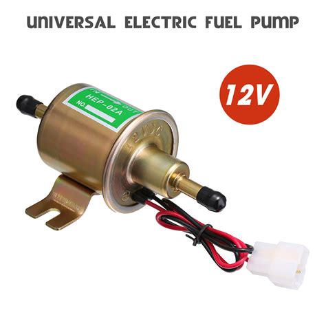 Universal Electric Fuel Pump 4 7 Psi 12v Low Pressure Gas Diesel Inline