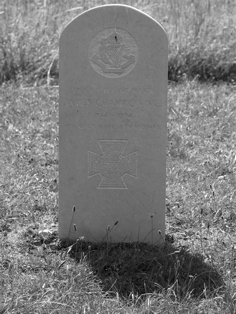 New Headstone Representing Troop Sergeant Major James Cham Flickr