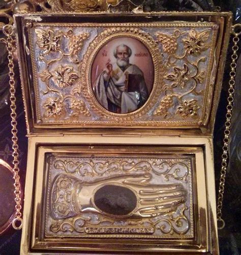 Relic Of St Nicholas In Diocese Of Mexico And Central America