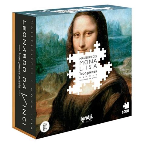 Mona Lisa Puzzle Artístico 1000 Pzas Londji Envío 2448 Horas