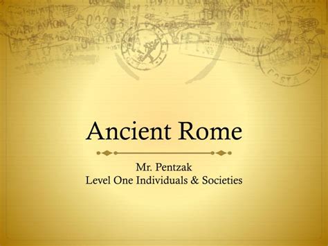 Ppt Ancient Rome Powerpoint Presentation Free Download Id2628796