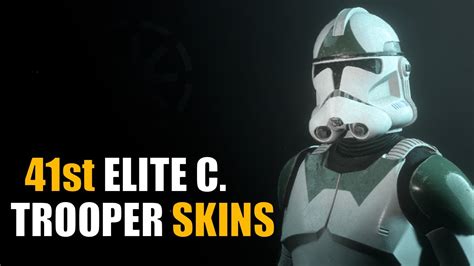 41st Elite Corps Updated Clone Trooper Skins Showcase Star Wars