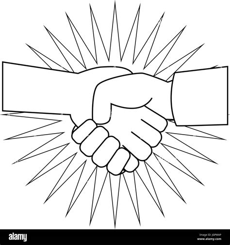 Hands With Clenched Fist Icon Over White Background Vector Illustration