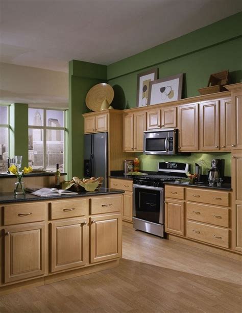 Best Paint Color For Kitchen With Honey Colored Maplecabinets Kitchen