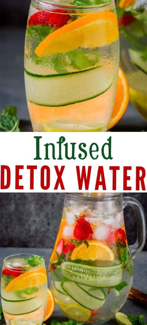 Detox Infused Water Homemade Vitamin Water Curry Trail