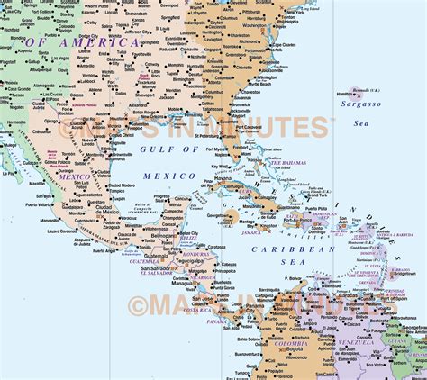 Time Zone Map Central America What Is A Map Scale