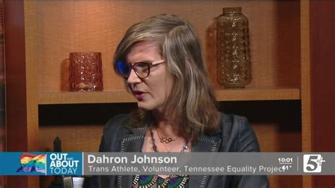 out and about today dahron johnson with the tennessee equality project p1