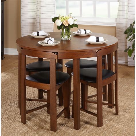 Shop Simple Living 5 Piece Tobey Compact Round Dining Set Free