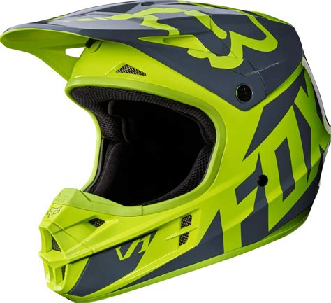 Fox Racing Mens V1 Race Dot Approved Motocross Mx Helmet