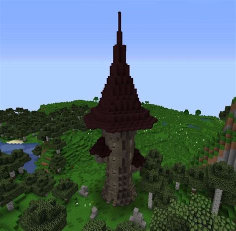 How To Build A Wizard Tower In Minecraft