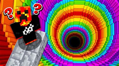 Minecraft Reverse Rainbow Dropper Challenge Mcpe Youtube