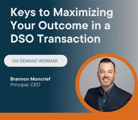 Mclerran And Associates Webinar Keys To Maximizing Your Outcome In A Dso Affiliation Mclerran