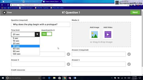 How To Create Your Own Kahoot Game Youtube